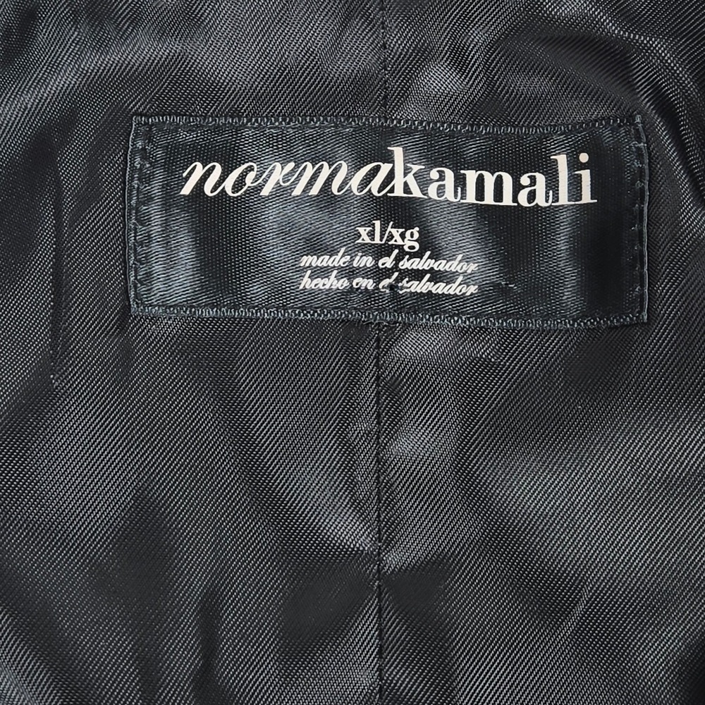 Norma Kamali Plaid‎ Vest Womens XL Gray Black Formal Lined Pockets Sleeveless - Picture 4 of 8